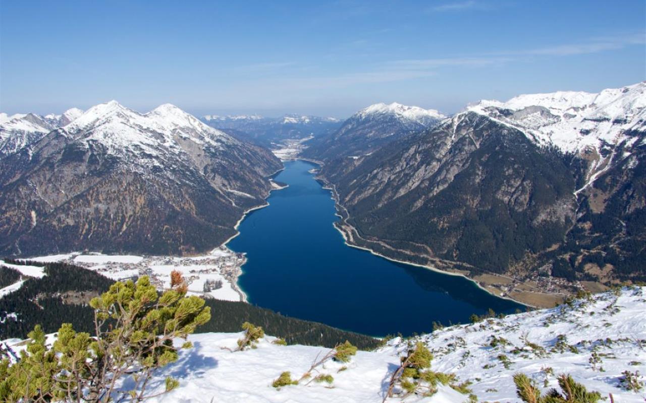 lac achensee hiver-tyrol-autriche
